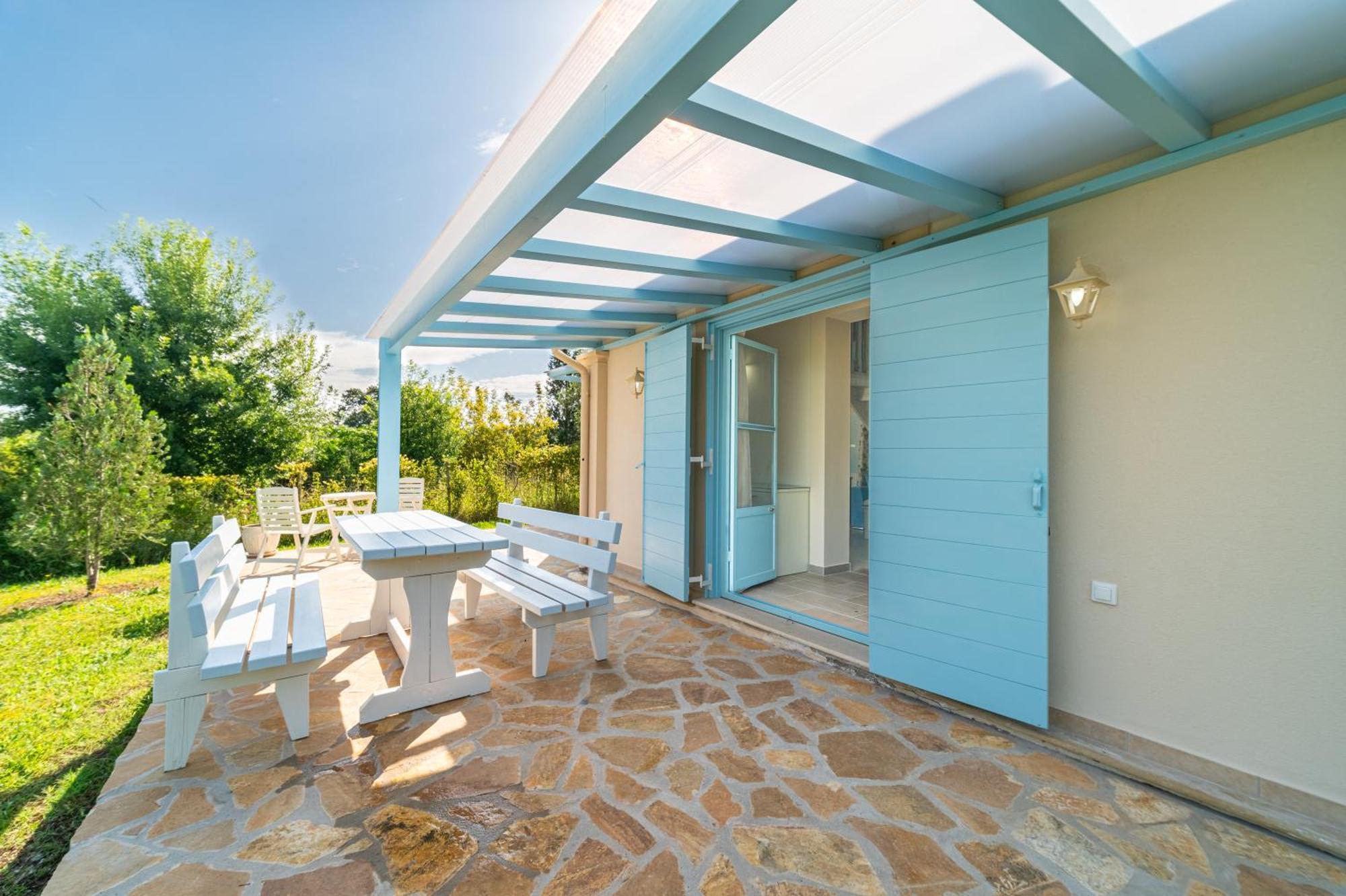Aroggia Farm Villa Xanthátesz Kültér fotó